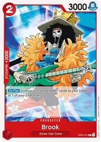Brook - ST-01: Starter Deck 1 Straw Hat Crew - One Piece Card Game card