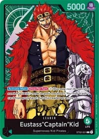 Eustass"Captain"Kid (001) - ST-02: Starter Deck 2 Worst Generation - One Piece Card Game card