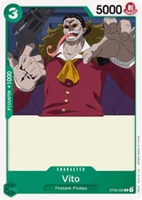 Vito - ST-02: Starter Deck 2 Worst Generation - One Piece Card Game card