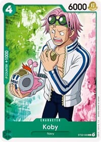 Koby - ST-02: Starter Deck 2 Worst Generation - One Piece Card Game card