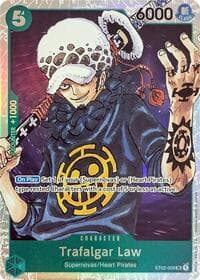Trafalgar Law - ST-02: Starter Deck 2 Worst Generation - One Piece Card Game card