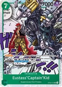 Eustass"Captain"Kid (013) - ST-02: Starter Deck 2 Worst Generation - One Piece Card Game card