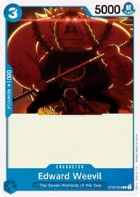 Edward Weevil - ST-03: Starter Deck 3 The Seven Warlords of The Sea - One Piece Card Game card