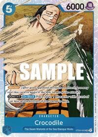 Crocodile (003) - ST-03: Starter Deck 3 The Seven Warlords of The Sea - One Piece Card Game card