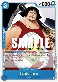 Sentomaru - ST-03: Starter Deck 3 The Seven Warlords of The Sea - One Piece Card Game card