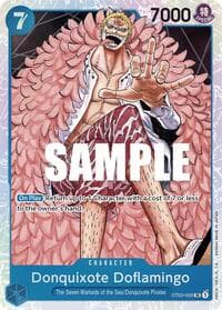 Donquixote Doflamingo - ST-03: Starter Deck 3 The Seven Warlords of The Sea - One Piece Card Game card