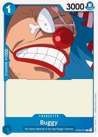Buggy - ST-03: Starter Deck 3 The Seven Warlords of The Sea - One Piece Card Game card