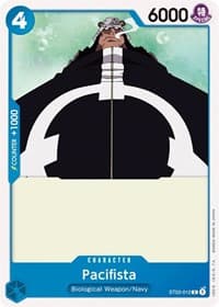 Pacifista - ST-03: Starter Deck 3 The Seven Warlords of The Sea - One Piece Card Game card