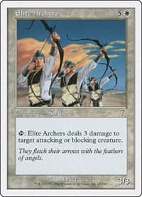 Elite Archers - 7th Edition - Magic: The Gathering card