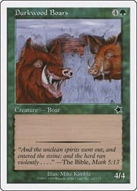 Durkwood Boars - Starter 1999 - Magic: The Gathering card