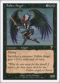 Fallen Angel - 7th Edition - Magic: The Gathering card