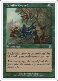 Familiar Ground - 7th Edition - Magic: The Gathering card