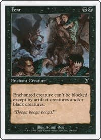 Fear - 7th Edition - Magic: The Gathering card
