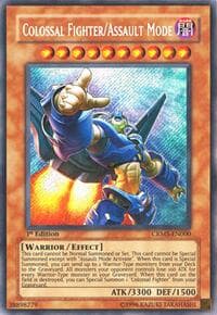 Colossal Fighter/Assault Mode - Crimson Crisis - YuGiOh card