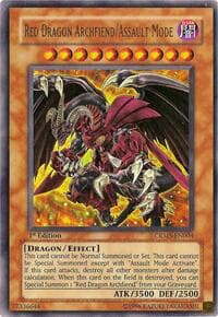 Red Dragon Archfiend/Assault Mode - Crimson Crisis - YuGiOh card