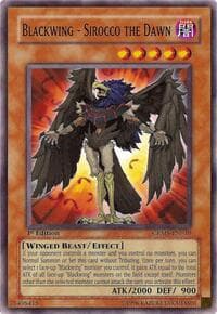 Blackwing - Sirocco the Dawn - Crimson Crisis - YuGiOh card