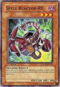 Spell Reactor - RE - Crimson Crisis - YuGiOh card