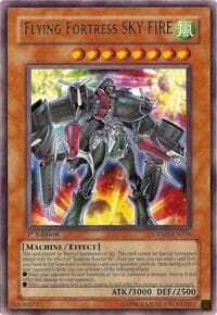 Flying Fortress SKY FIRE - Crimson Crisis - YuGiOh card