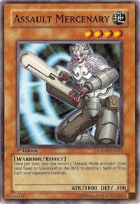 Assault Mercenary - Crimson Crisis - YuGiOh card