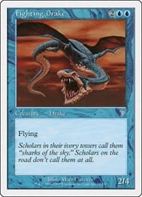 Fighting Drake - 7th Edition - Magic: The Gathering card