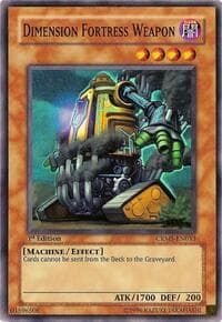 Dimension Fortress Weapon - Crimson Crisis - YuGiOh card