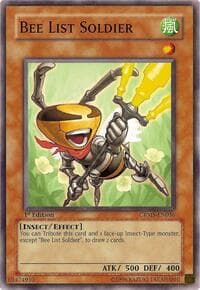 Bee List Soldier - Crimson Crisis - YuGiOh card