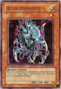 Alien Ammonite - Crimson Crisis - YuGiOh card
