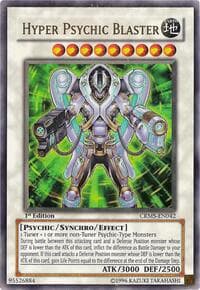 Hyper Psychic Blaster - Crimson Crisis - YuGiOh card