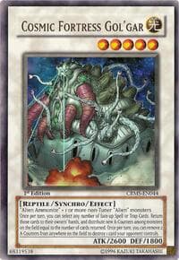 Cosmic Fortress Gol'Gar - Crimson Crisis - YuGiOh card
