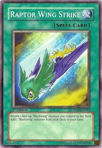Raptor Wing Strike - Crimson Crisis - YuGiOh card