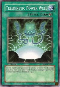 Telekinetic Power Well - Crimson Crisis - YuGiOh card