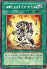 Indomitable Gladiator Beast - Crimson Crisis - YuGiOh card