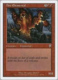 Fire Elemental - 7th Edition - Magic: The Gathering card