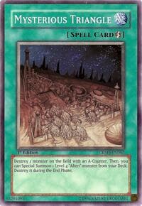 Mysterious Triangle - Crimson Crisis - YuGiOh card