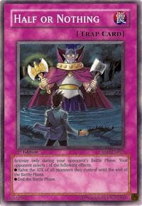 Half or Nothing - Crimson Crisis - YuGiOh card