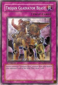 Trojan Gladiator Beast - Crimson Crisis - YuGiOh card