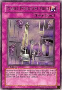 Planet Pollutant Virus - Crimson Crisis - YuGiOh card