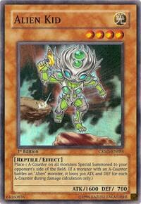 Alien Kid - Crimson Crisis - YuGiOh card