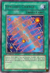 Synchro Change - Crimson Crisis - YuGiOh card