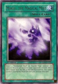 Makiu, the Magical Mist - Crimson Crisis - YuGiOh card
