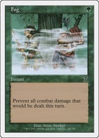 Fog - 7th Edition - Magic: The Gathering card