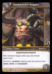 Tankatronic Goggles - CRP - WoW card