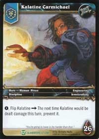 Kalatine Carmichael - Blood of Gladiators - WoW card
