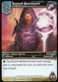 Kristoff Manchester - Blood of Gladiators - WoW card