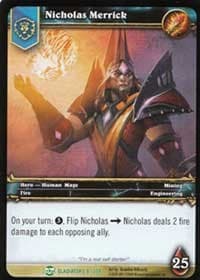 Nicholas Merrick - Blood of Gladiators - WoW card