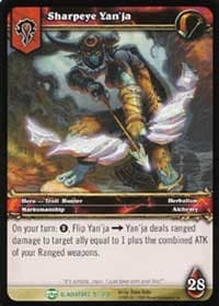 Sharpeye Yan'ja - Blood of Gladiators - WoW card