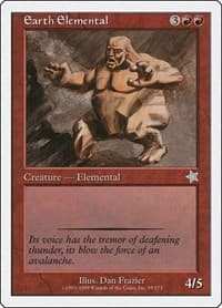 Earth Elemental - Starter 1999 - Magic: The Gathering card