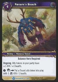 Nature's Reach - Blood of Gladiators - WoW card