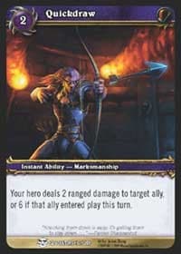 Quickdraw - Blood of Gladiators - WoW card