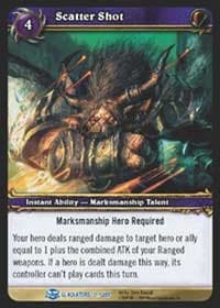 Scatter Shot - Blood of Gladiators - WoW card